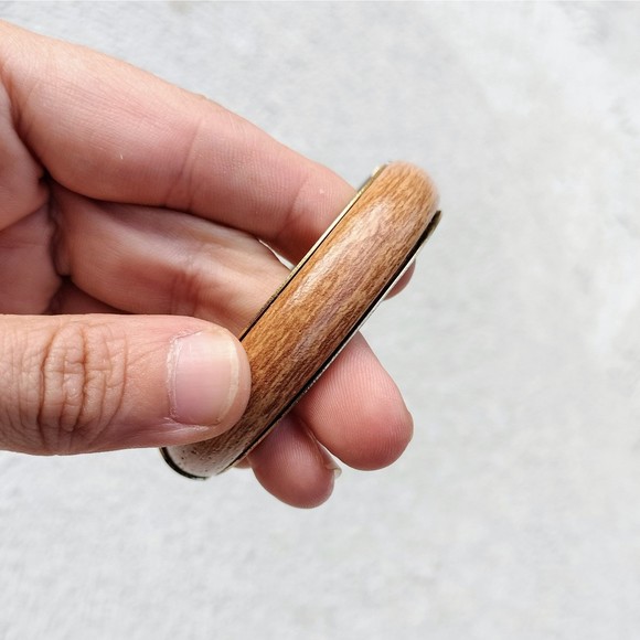 Vintage Wood Bracelet - Picture 3 of 3